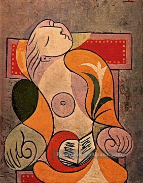 La lecture Marie Thérèse 1932 Cubisme Peinture à l'huile